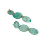 Oval stud earrings by Sibilia